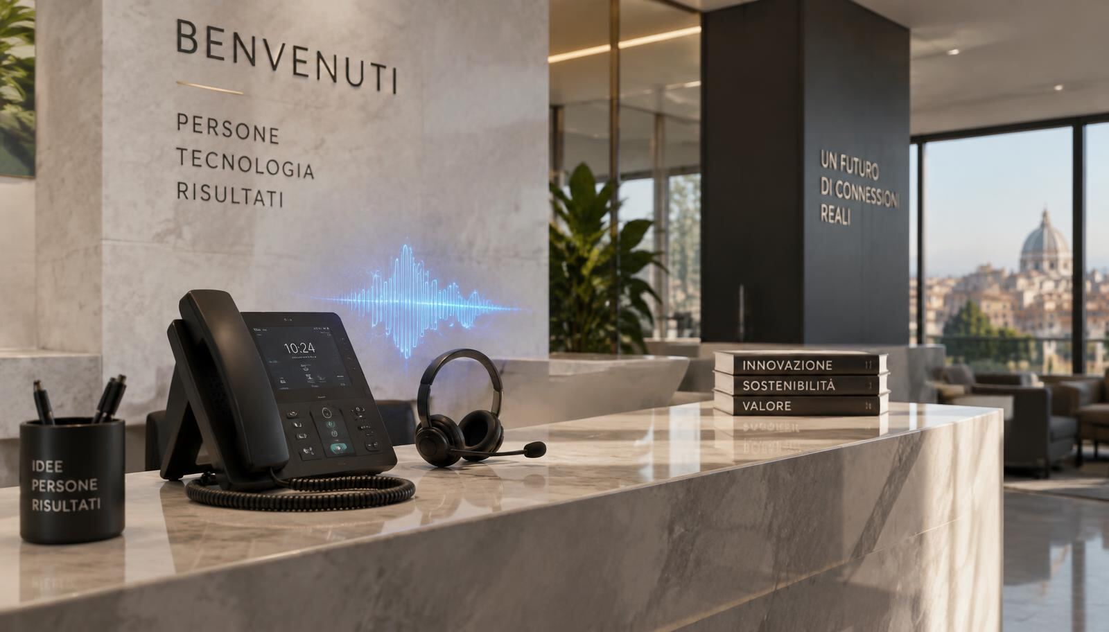 Centralino VoIP con Intelligenza Artificiale: Come Non Perdere Mai Più una Chiamata (o un Cliente) grazie alla Receptionist AI