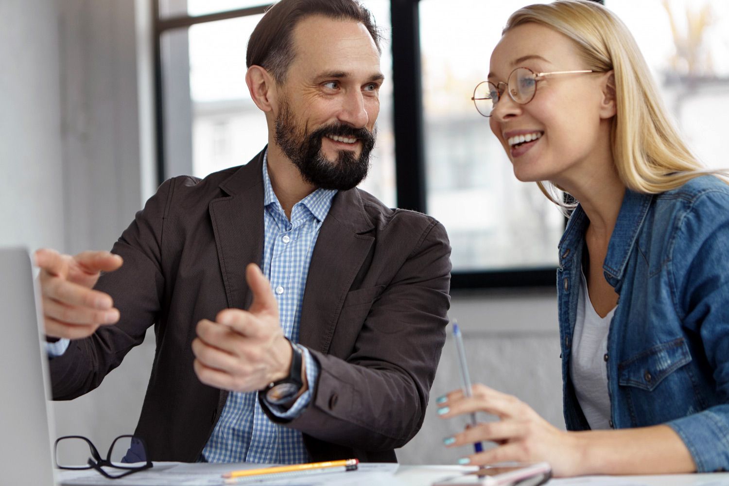 Consulente Kollego® in ascolto attivo presso la sede del cliente